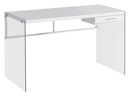 Contemporary Design Computer Desk For Home Office, Storage Drawers