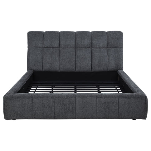 Branson - Platform Bed With Tufted Headboard