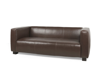 Contemporary 3 Seater Sofa With Tuxedo Design