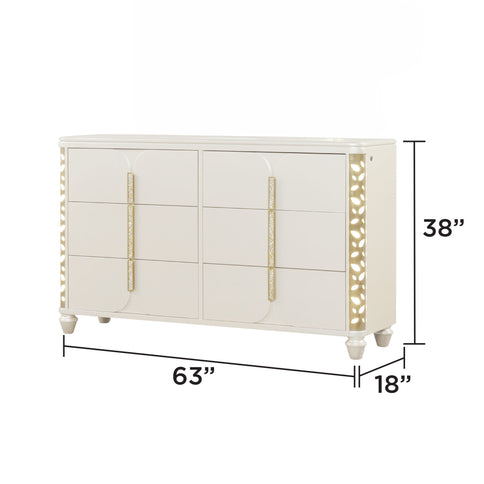 Cinderella - Bedroom Set With LED