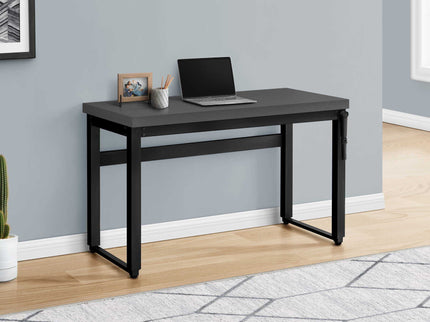 Computer Desk, Home Office, Standing, Adjustable, Laptop, Contemporary & Modern