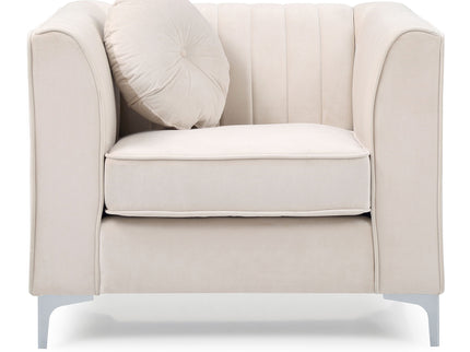 Contemporary Sloped Armchair