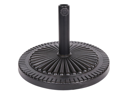 Resin Umbrella Base - Black Rock
