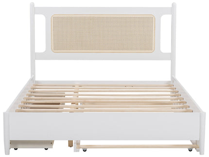 Platform Bed With 2 Big Drawers & Trundle
