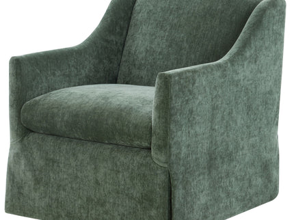 Luisa - Skirted Swivel Accent Chair