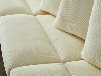 5 Seater Oversized Convertible L & U Shaped Couch