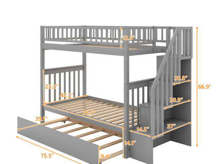Bunk Bed With Staircase