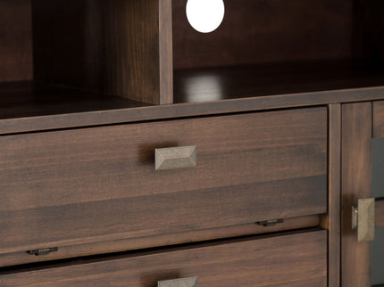 Artisan - TV Media Stand - Natural Aged Brown