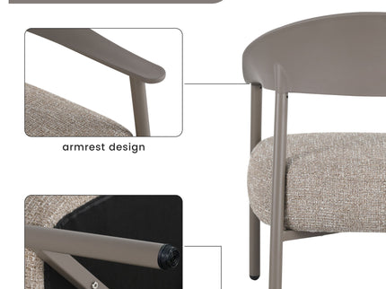 Furniture Set With Seat Cushions, Sturdy And Durable