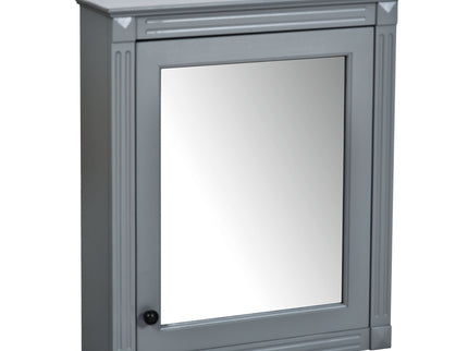 Wall Mounted Bathroom Storage Cabinet With Mirror, Medicine Cabinet With Height Adjustable Shelf