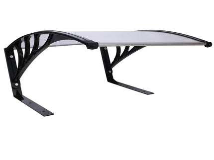 Weather Resistant Polycarbonate Canopy Outdoor Shade Cover For Robotic Lawn Mowers - Black