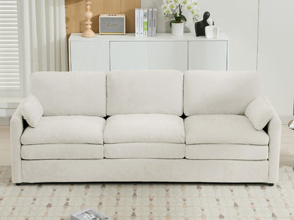 Cozy Upholstered 3 Seater Sofa Cushion For Living Room