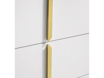 Lauryn - 5 Drawer Bedroom Chest - Gloss White