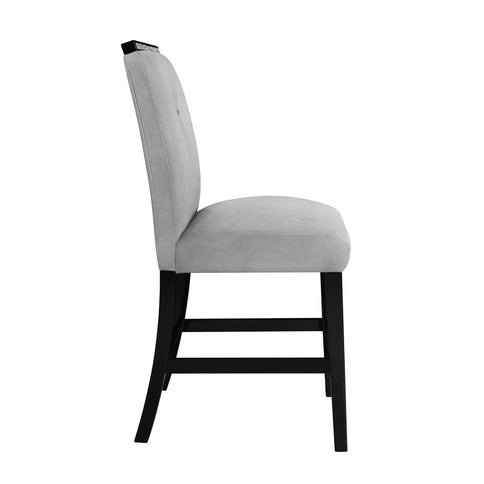 Ariya - Bar Stools (Set of 2) - Black / Gray