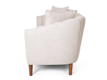 Contemporary 3 Seater Sofa With Accents