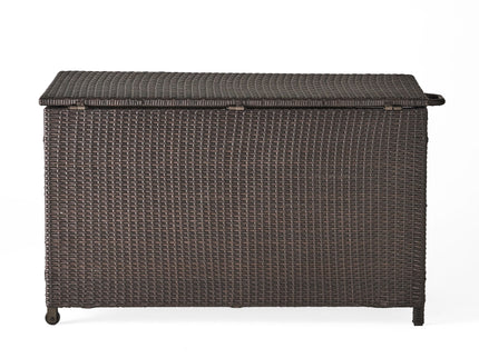 Blake - Wicker Cushion Box - Brown Multi