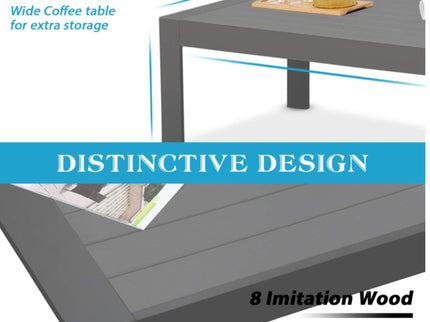 Outdoor Patio Set, All-Weather & Thick Cushions