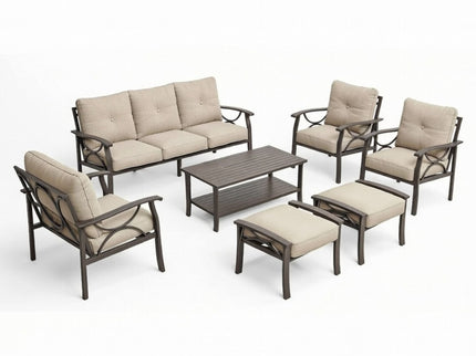 Patio Furniture Set & Coffee Table For Backyard