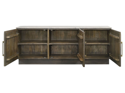 Metzger - 3 Door Sideboard Buffet - Gray