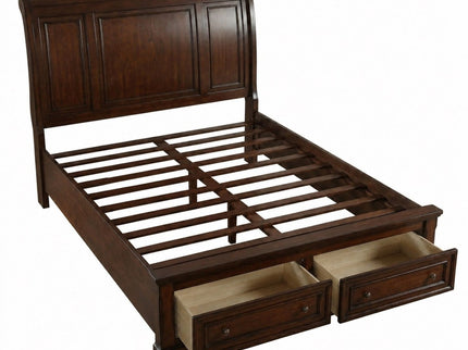 3 Piece Bedroom Set, Bed With 2 Nightstands