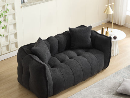 Cozy Beanbag Chair With High Resilience Foam Core For 2