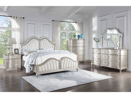 Katerina - Platform Bed With LED Light