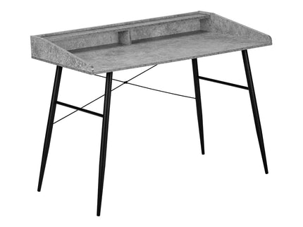 Computer Desk For Home Office, Sturdy Construction, Storage Shelves