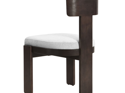 Upholstered Dining Fabric Side Chairs (Set of 2)