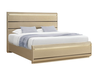 Gigi - 5 Piece Full Bedroom Set With LED Lights
