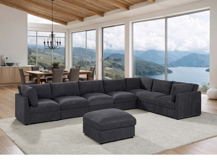 Modern Reversible Modular Sectional