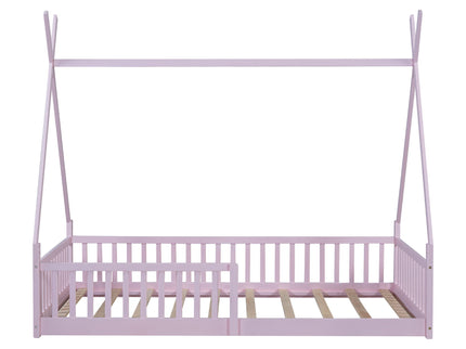 House Shaped Design Bed With Fence