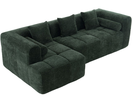 Sectional Free Combined Sofa With 2 Side Pockets