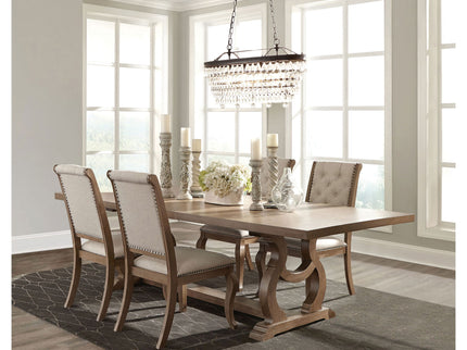 Fremont - Dining Set With Tufted Chairs