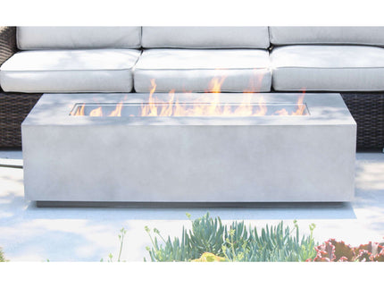 Modern Concrete Design Propane Outdoor Fire Pit Table
