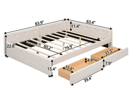 Platform Bed With USB Ports