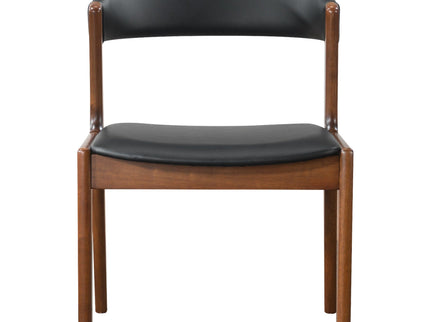 Enzo - Dining Chair (Set of 2) - Black / Brown
