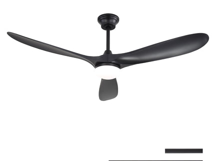 Smart Ceiling Fan With Lights, 3 Blades, Reversible Quiet DC Motor For Indoor