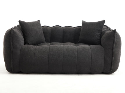 Cozy Beanbag Chair With High Resilience Foam Core For 2