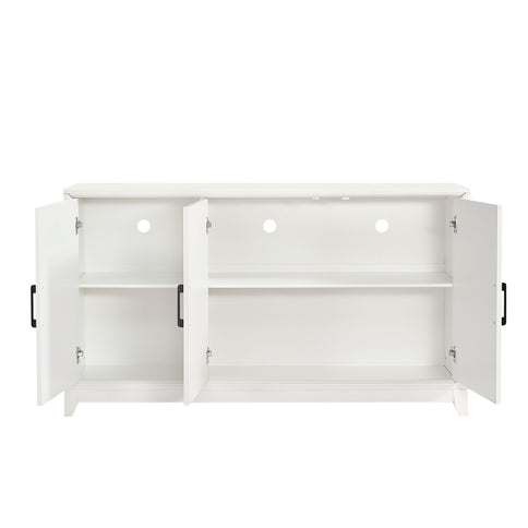 TV Stand, Media Console Cabinet With 2 Spacious Storage Space