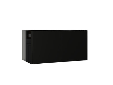 Floating Bathroom Vanity Cabinet With Soft Close Double Doors, Spacious Interior Storage, Wall Mounted, Cabinet Only
