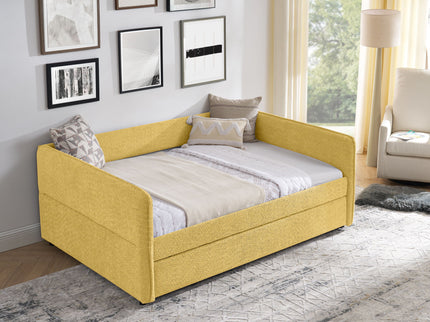 Upholstered Daybed With Pop Up Trundle