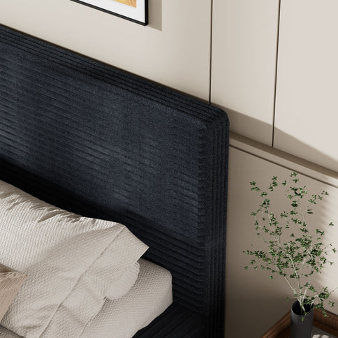 Airframe - Upholstered Bed Frame, Cloud Soft Headboard
