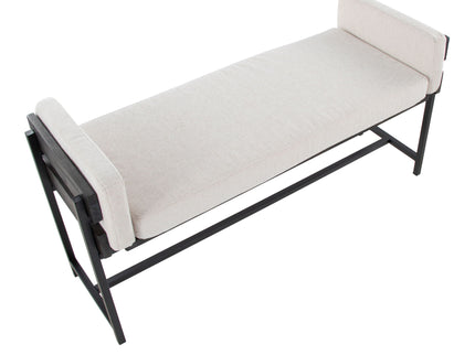 Kari - Farmhouse Luxe Design Bench