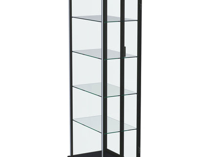 Nevra - 4 Shelf Display LED Curio Cabinet