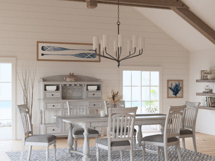 Coastal Dining Table - Gray