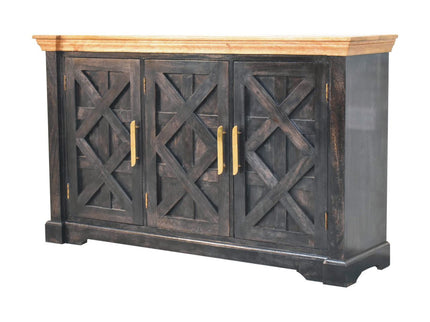Regal - Rustic Sideboard - Black