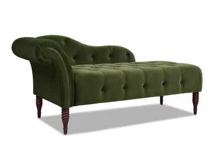 Samuel - Tufted Roll Arm Chaise Lounge