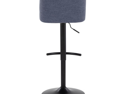 Toriano - Contemporary Adjustable Bar Stool With Rounded T Footrest (Set of 2)