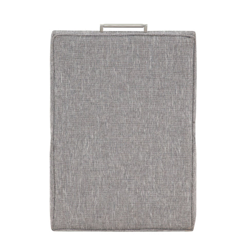 Della - Upholstered Castered Chair - Gray