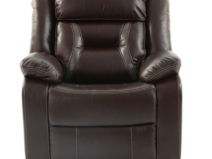 Modern Recliner With Pillow Arms And Headrest